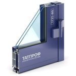 Алюминиевая дверь Татпроф с профилем тпт65